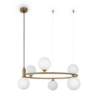 Lampa wisząca Maytoni Ring IP20 6xG9 MOD013PL-06BS1 | Mosiądz