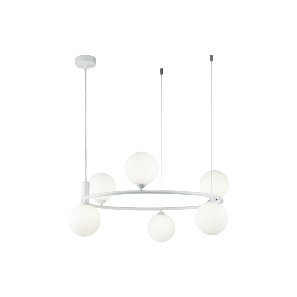 Lampa wisząca Maytoni Ring IP20 6xG9 MOD013PL-06W | Biały