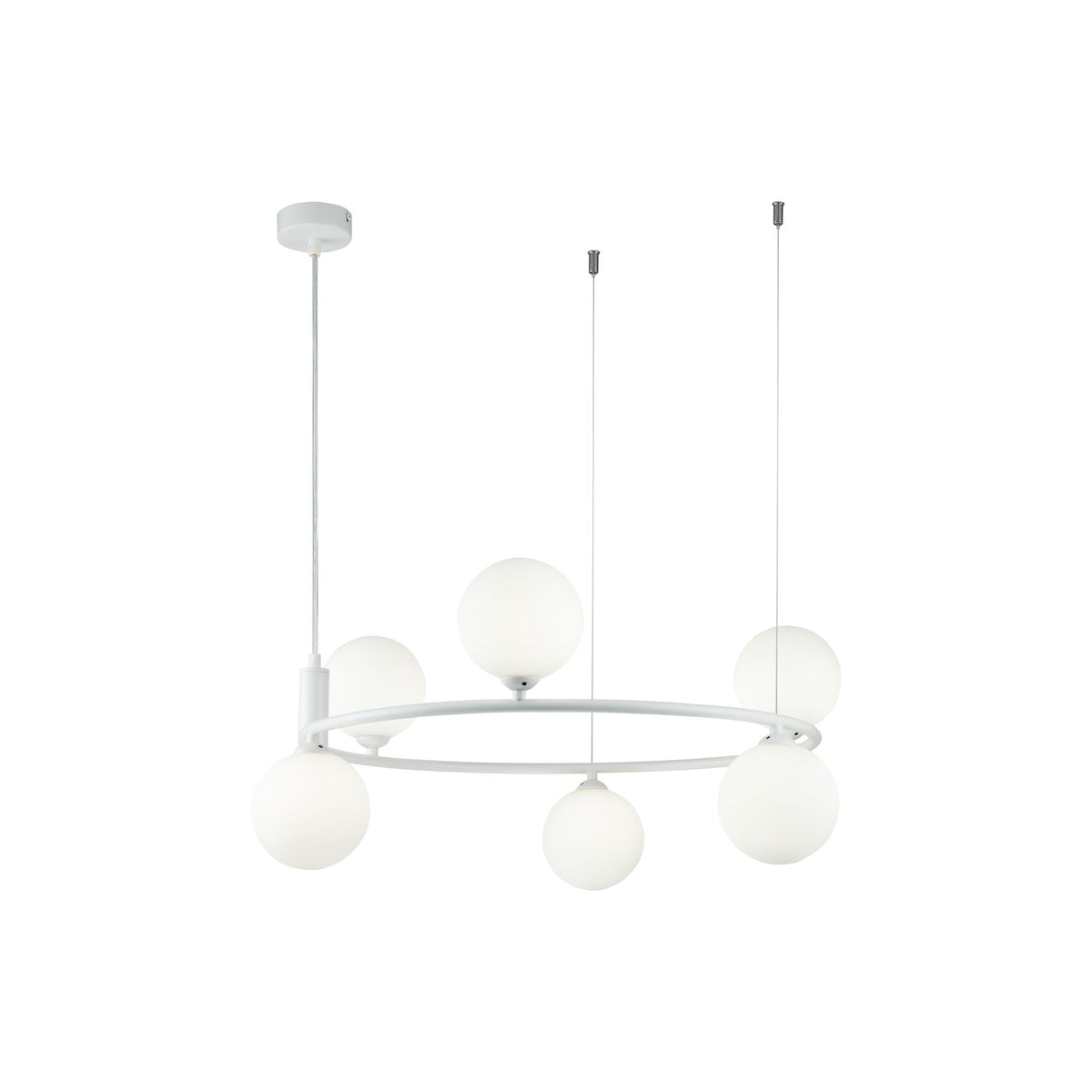 Lampa wisząca Maytoni Ring IP20 6xG9 MOD013PL-06W | Biały