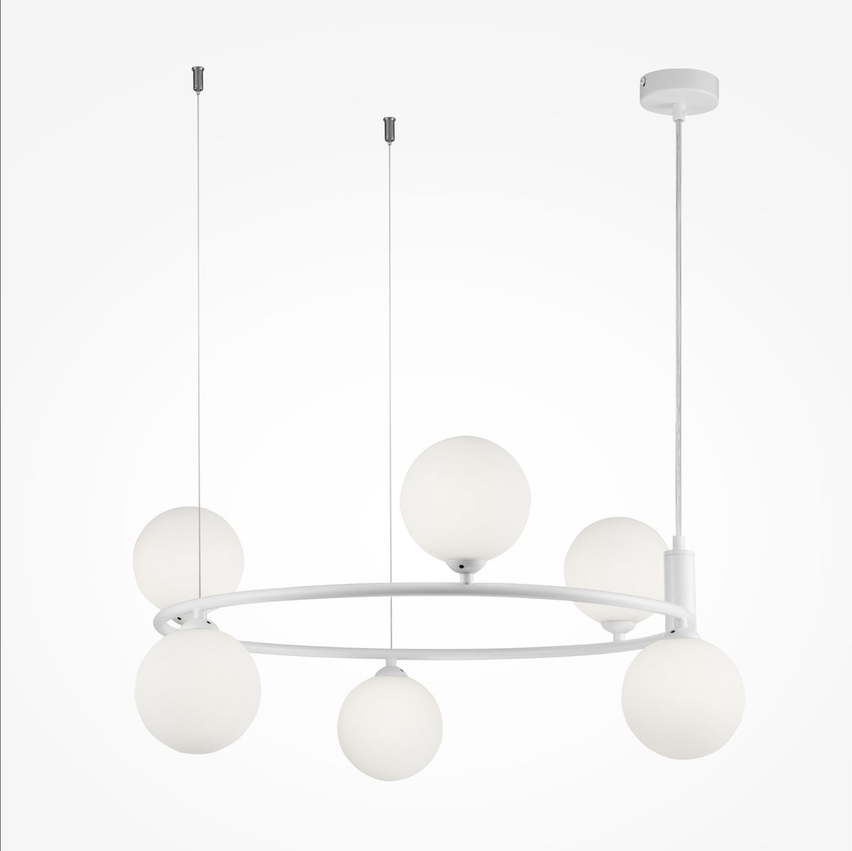 Lampa wisząca Maytoni Ring IP20 6xG9 MOD013PL-06W | Biały