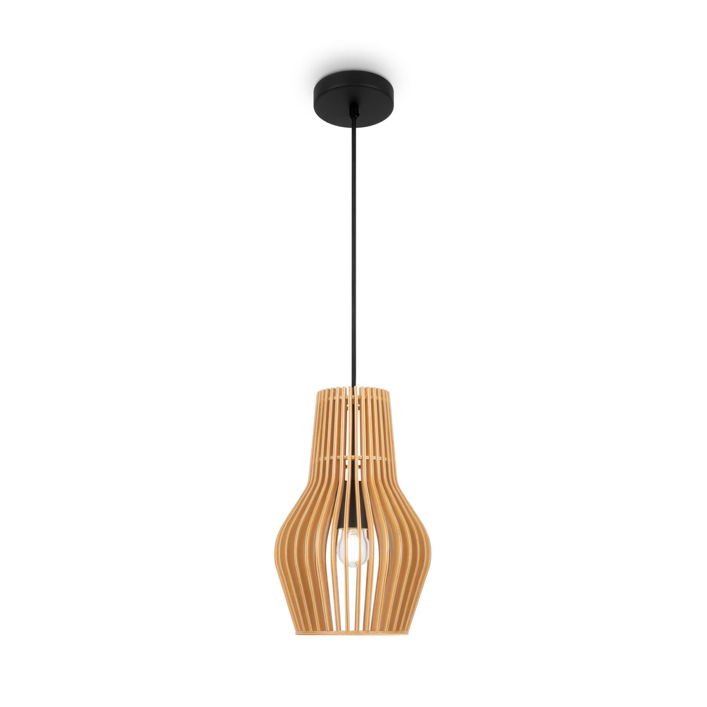 Lampa wisząca Maytoni Roots IP20 1xE27 MOD191PL-01W1 | Czarny