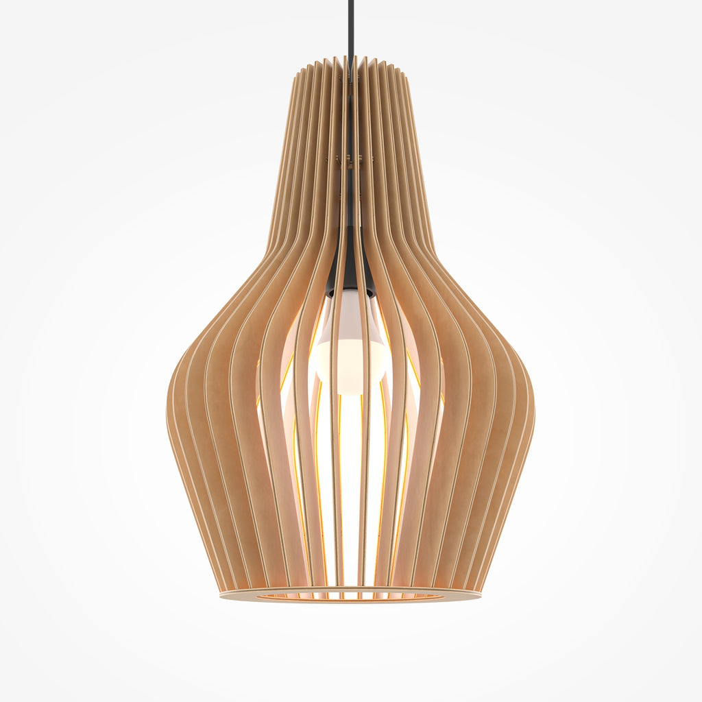 Lampa wisząca Maytoni Roots IP20 1xE27 MOD191PL-01W1 | Czarny