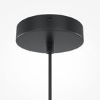 Lampa wisząca Maytoni Roots IP20 1xE27 MOD191PL-01W1 | Czarny