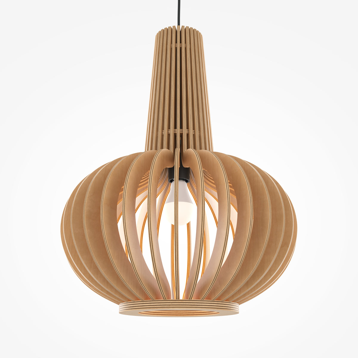 Lampa wisząca Maytoni Roots IP20 1xE27 MOD193PL-01W1 | Czarny