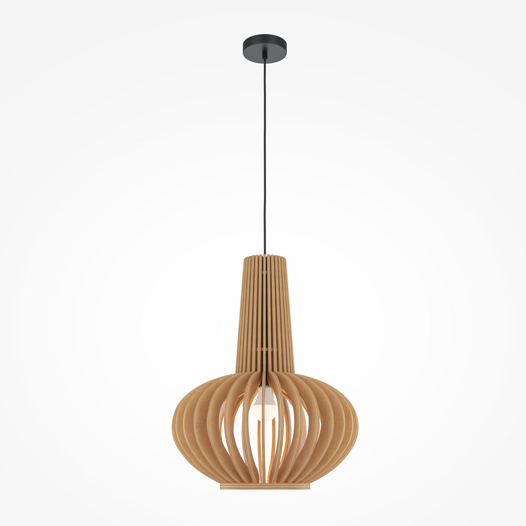 Lampa wisząca Maytoni Roots IP20 1xE27 MOD193PL-01W1 | Czarny