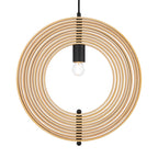 Lampa wisząca Maytoni Roots IP20 1xE27 MOD197PL-01W | Czarny