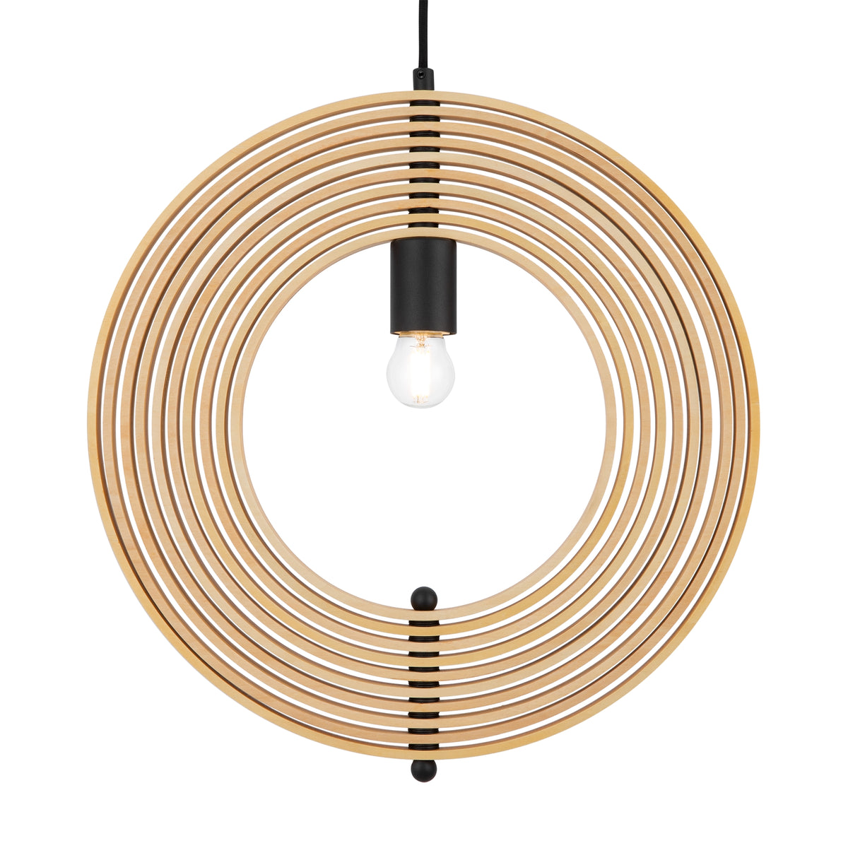 Lampa wisząca Maytoni Roots IP20 1xE27 MOD197PL-01W | Czarny