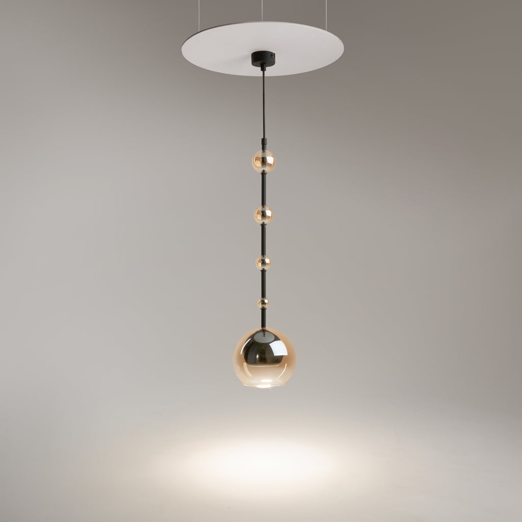 Lampa wisząca Maytoni Ros IP20 1xGU10 MOD227PL-01B1 | Czarny