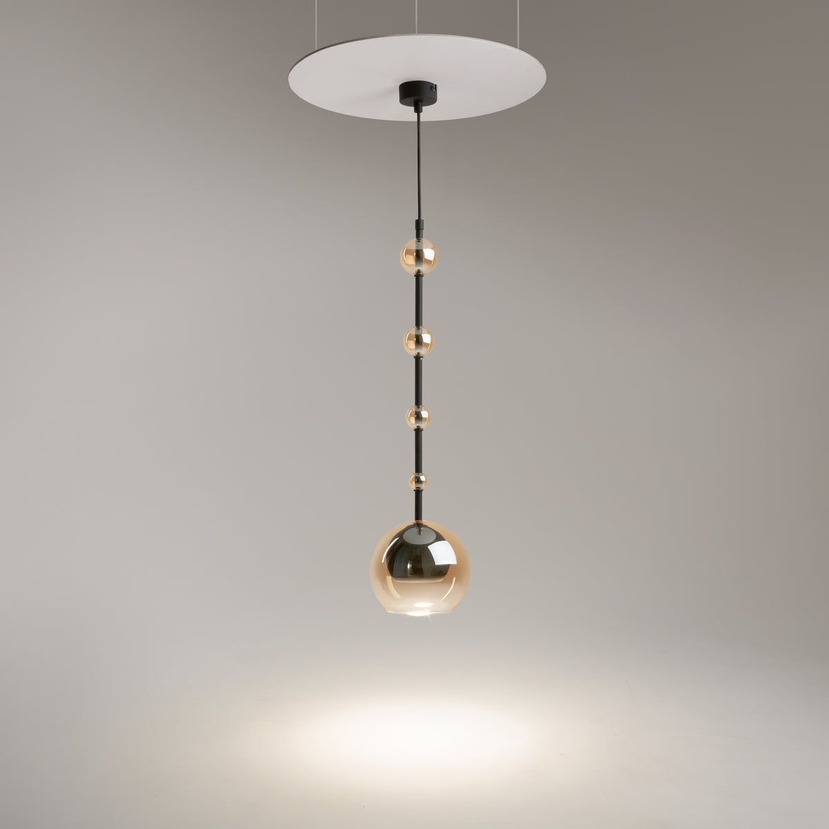 Lampa wisząca Maytoni Ros IP20 1xGU10 MOD227PL-01B1 | Czarny