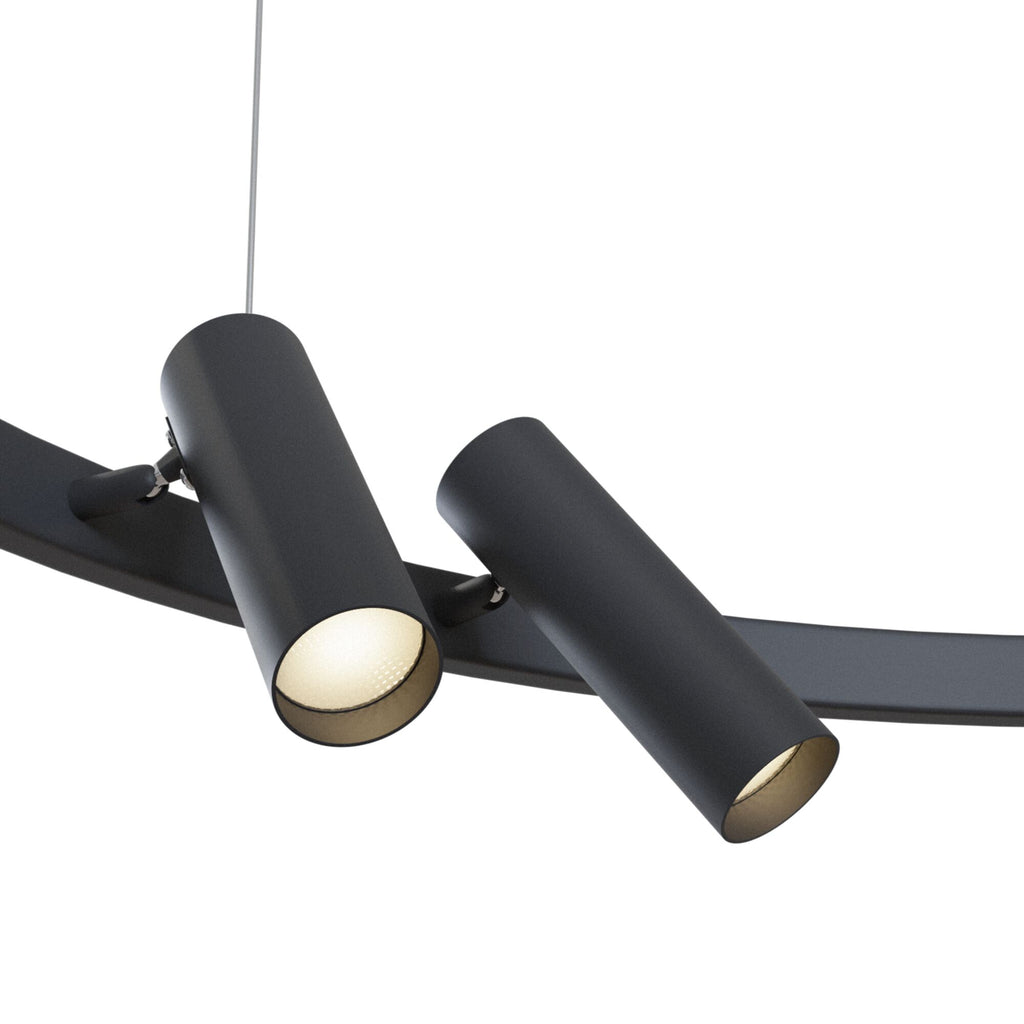Lampa wisząca Maytoni Satellite IP20 x MOD102PL-L42B | Czarny