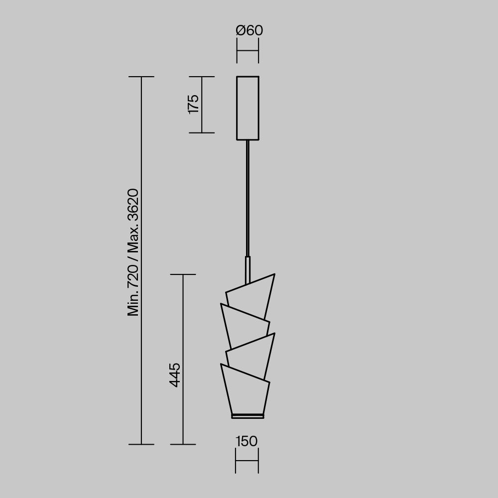 Lampa wisząca Maytoni Seoul IP20 x MOD374PL-L28W3K | Biały