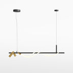 Lampa wisząca Maytoni Tau IP20 x MOD166PL-L30GB3K | Czarno-złoty