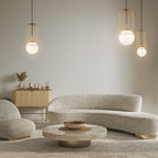 Lampa wisząca Maytoni Telford IP20 1xE27 P362PL-01G | Złoto