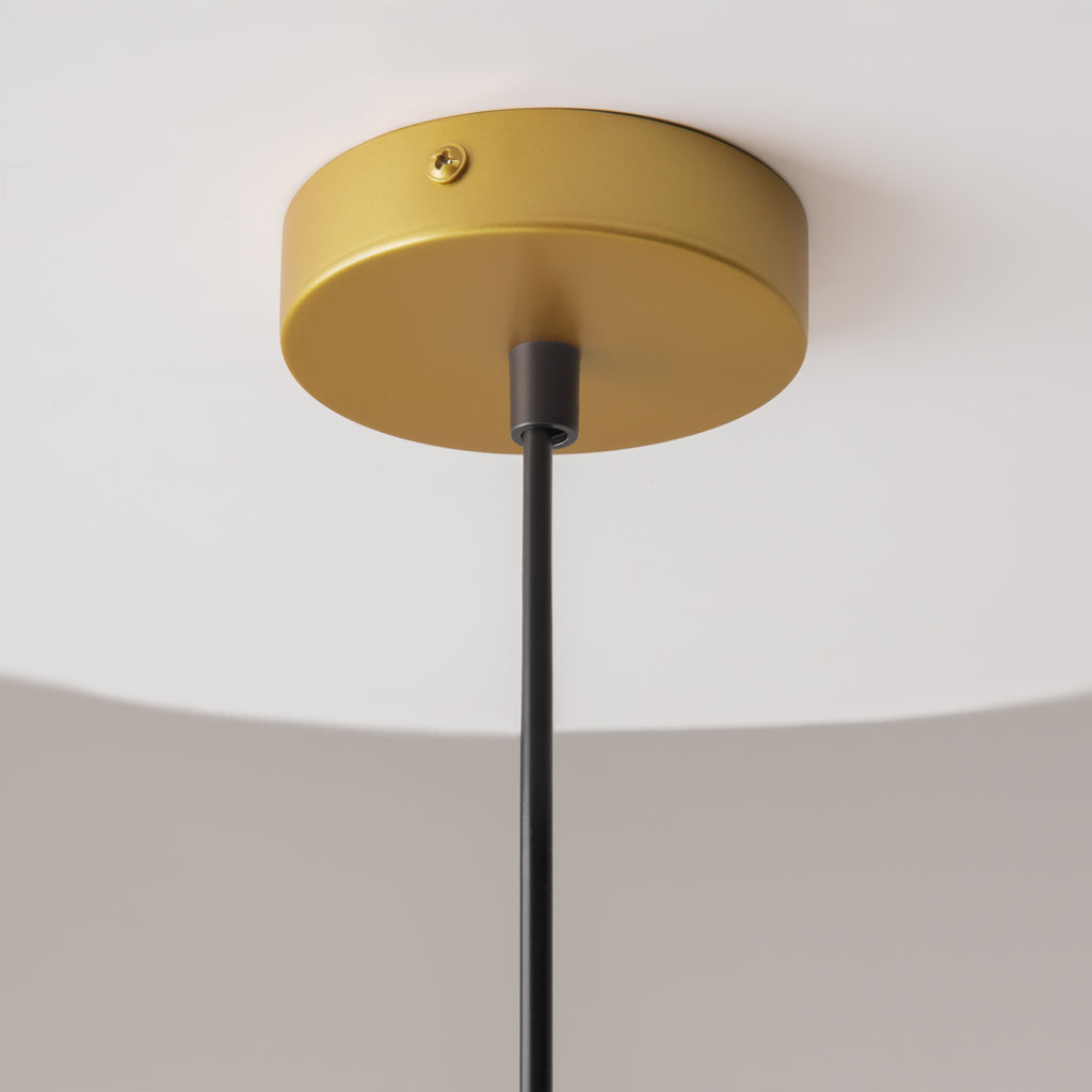 Lampa wisząca Maytoni Telford IP20 1xE27 P363PL-01G | Złoto