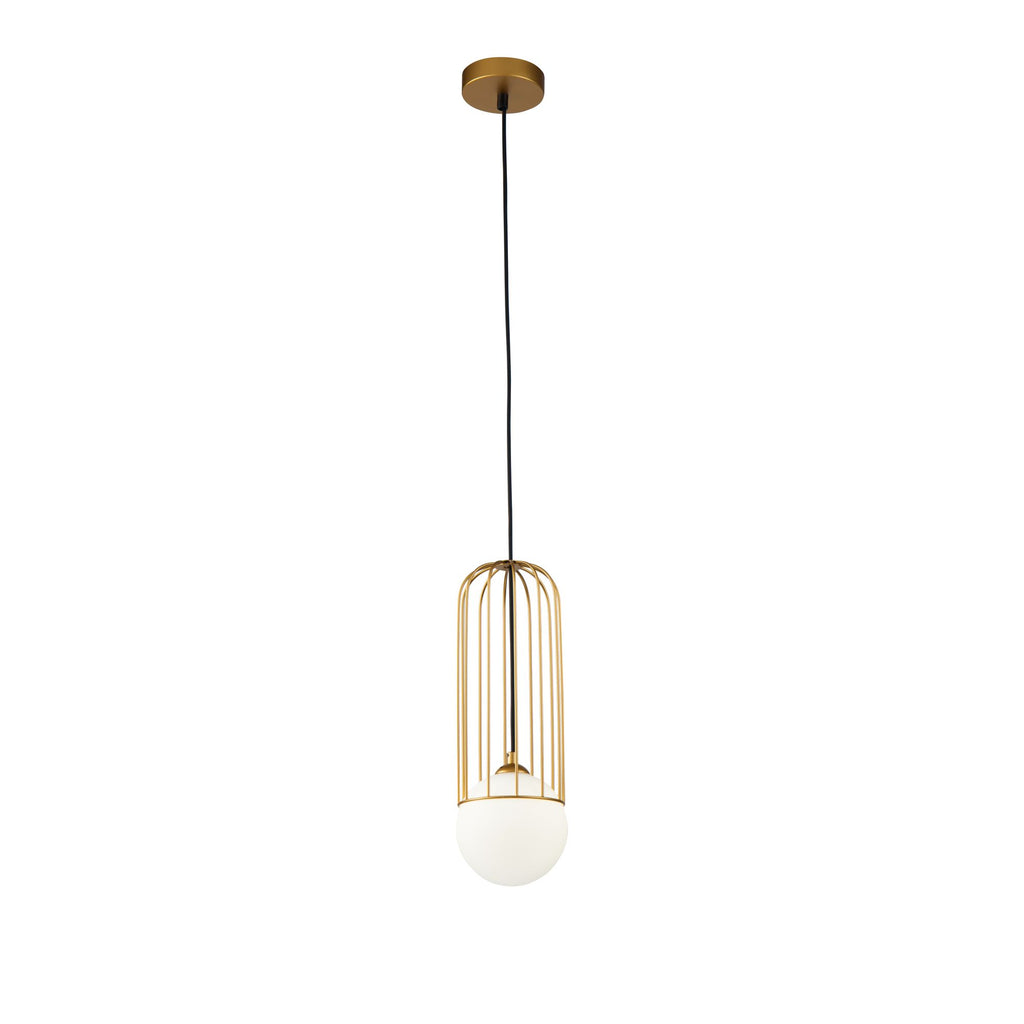 Lampa wisząca Maytoni Telford IP20 1xG9 P361PL-01G | Złoto