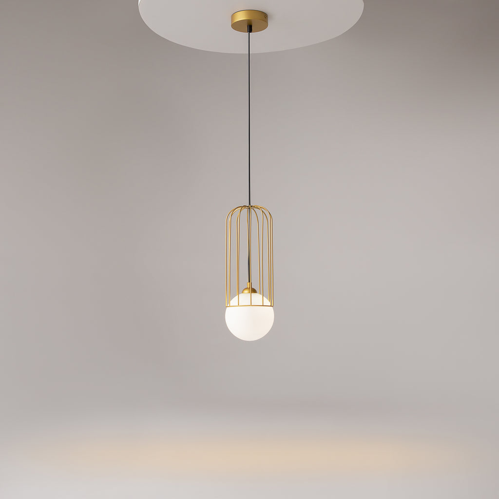 Lampa wisząca Maytoni Telford IP20 1xG9 P361PL-01G | Złoto