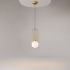 Lampa wisząca Maytoni Telford IP20 1xG9 P361PL-01G | Złoto