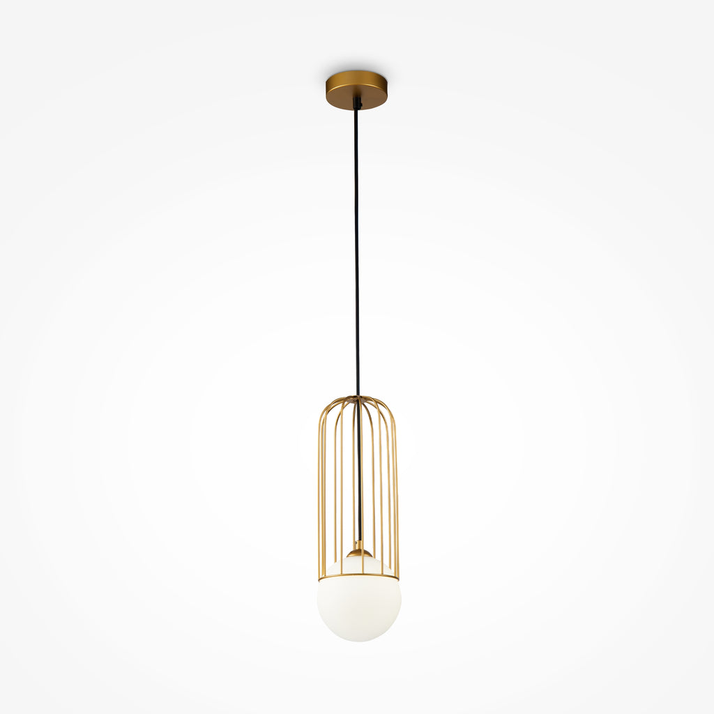 Lampa wisząca Maytoni Telford IP20 1xG9 P361PL-01G | Złoto
