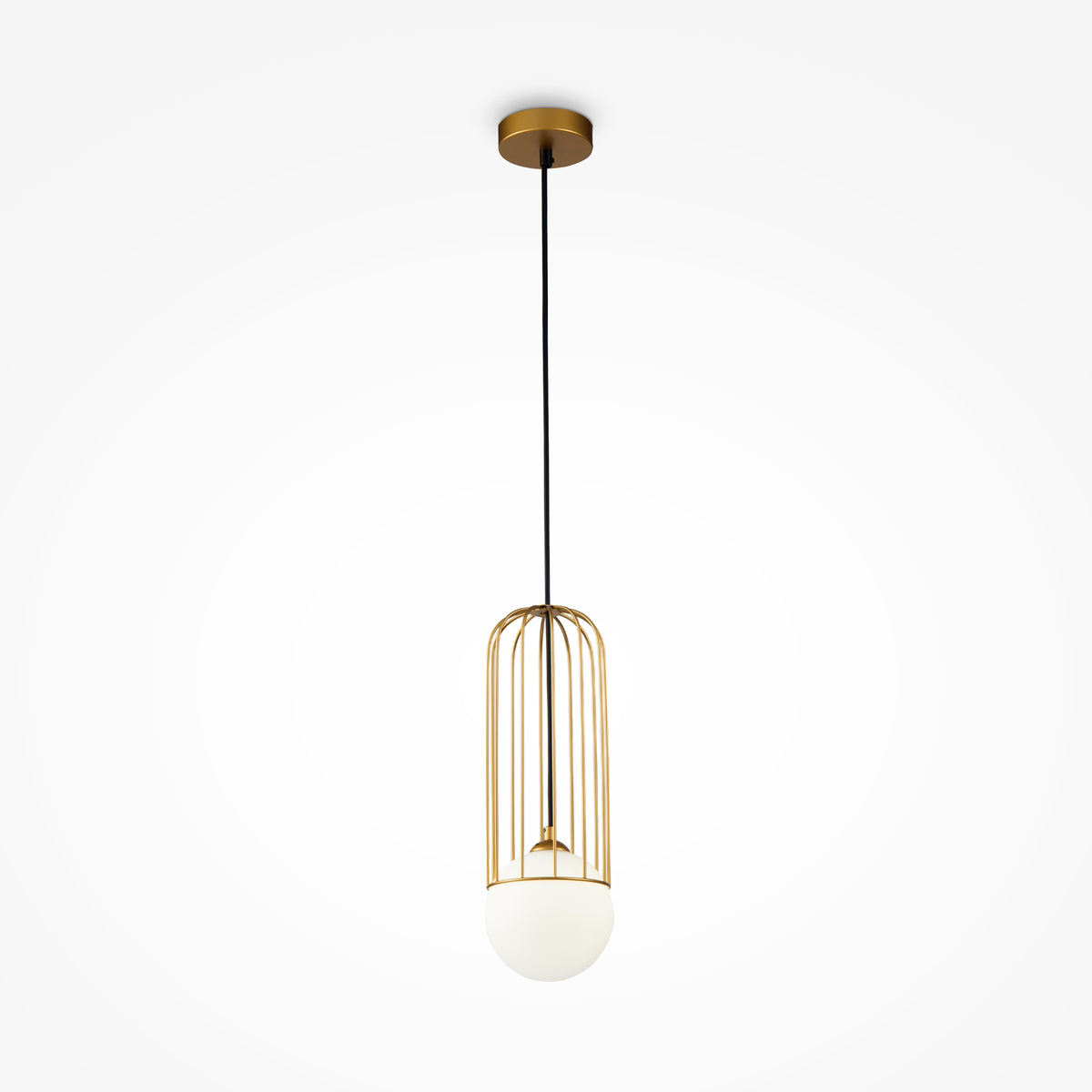 Lampa wisząca Maytoni Telford IP20 1xG9 P361PL-01G | Złoto