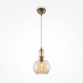 Lampa wisząca Maytoni Tone IP20 1xE27 P003PL-01BZ | Brązowy