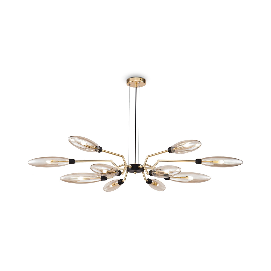 Lampa wisząca Maytoni Ventura IP20 12xG9 MOD012CL-12G | Złoto