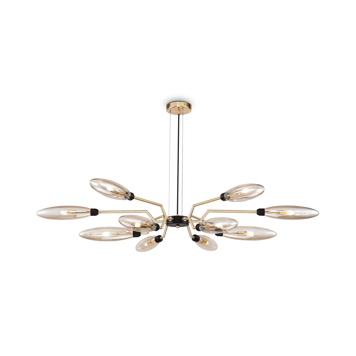 Lampa wisząca Maytoni Ventura IP20 12xG9 MOD012CL-12G | Złoto