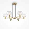 Lampa wisząca Maytoni Vision IP20 6xE14 MOD411PL-06G | Złoto