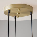 Lampa wisząca Maytoni Vision IP20 6xE14 MOD411PL-06G | Złoto