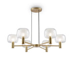 Lampa wisząca Maytoni Vision IP20 6xE14 MOD411PL-06G | Złoto