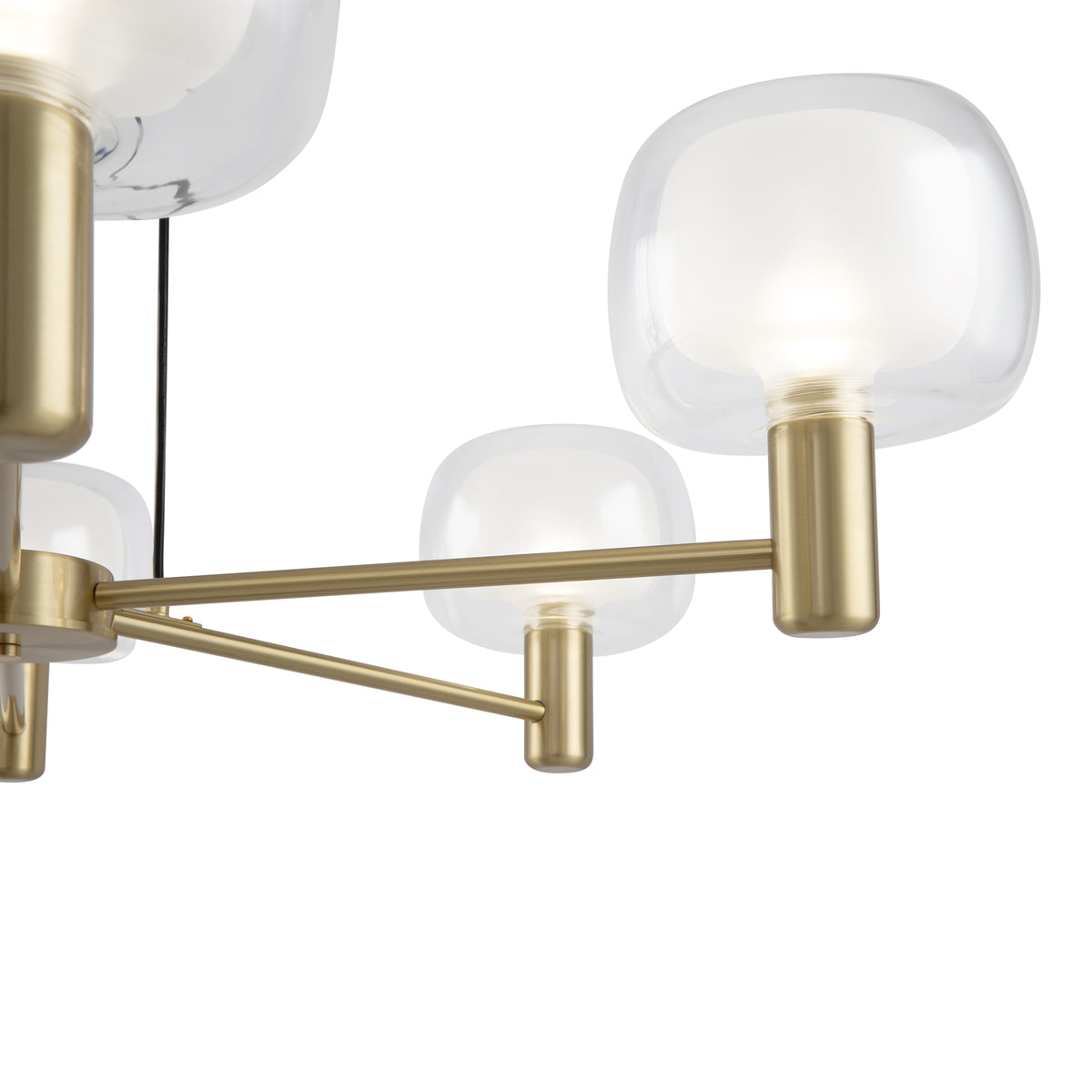 Lampa wisząca Maytoni Vision IP20 6xE14 MOD411PL-06G | Złoto