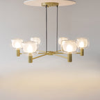 Lampa wisząca Maytoni Vision IP20 6xE14 MOD411PL-06G | Złoto