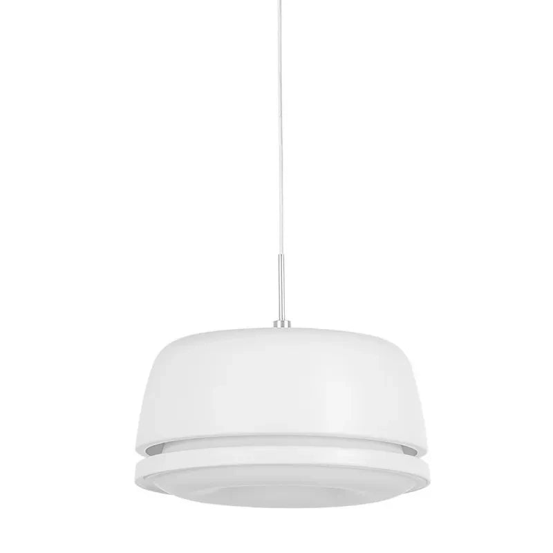 Lampa wisząca Miranda śr. 20cm 25,2W LED barwa ciepła 3000K | biały