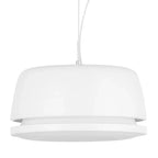 Lampa wisząca Miranda śr. 32cm 15,2W LED barwa ciepła 3000K | biały