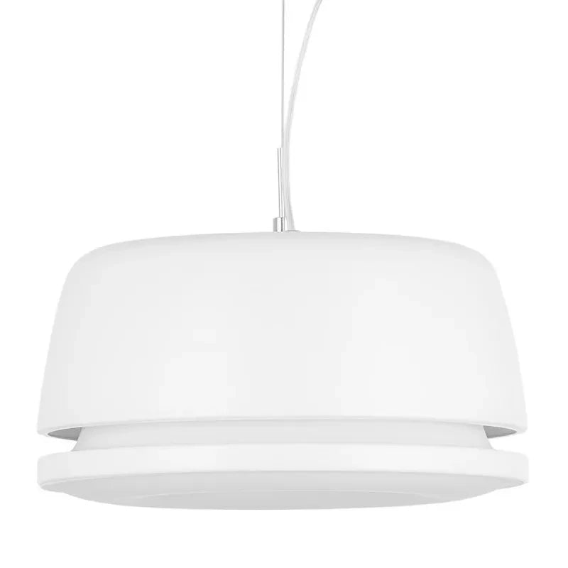 Lampa wisząca Miranda śr. 32cm 15,2W LED barwa ciepła 3000K | biały