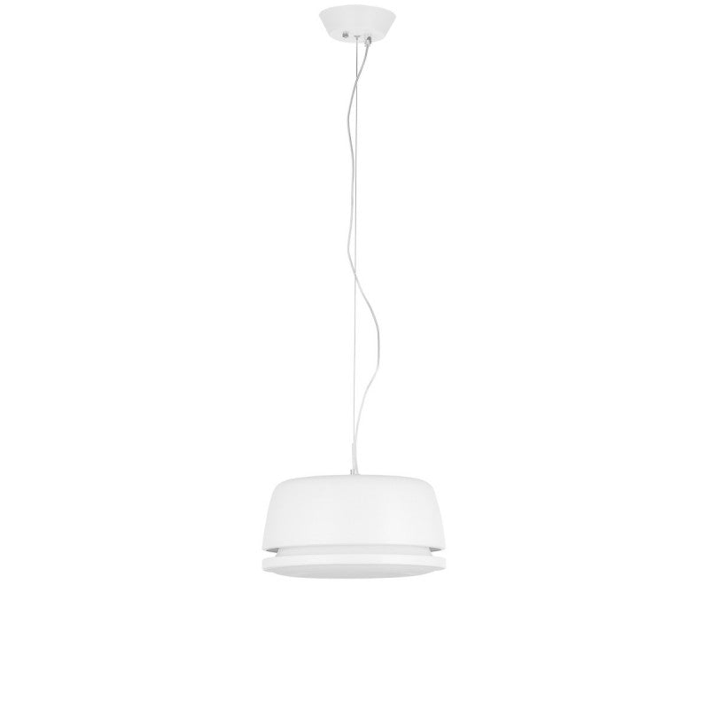 Lampa wisząca Miranda śr. 32cm 15,2W LED barwa ciepła 3000K | biały