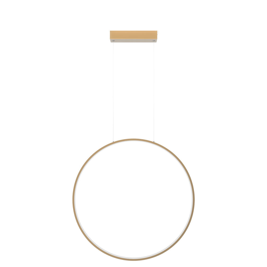 Lampa wisząca Mirror S złota IP44 LED CCT