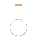 Lampa wisząca Mirror S złota IP44 LED CCT