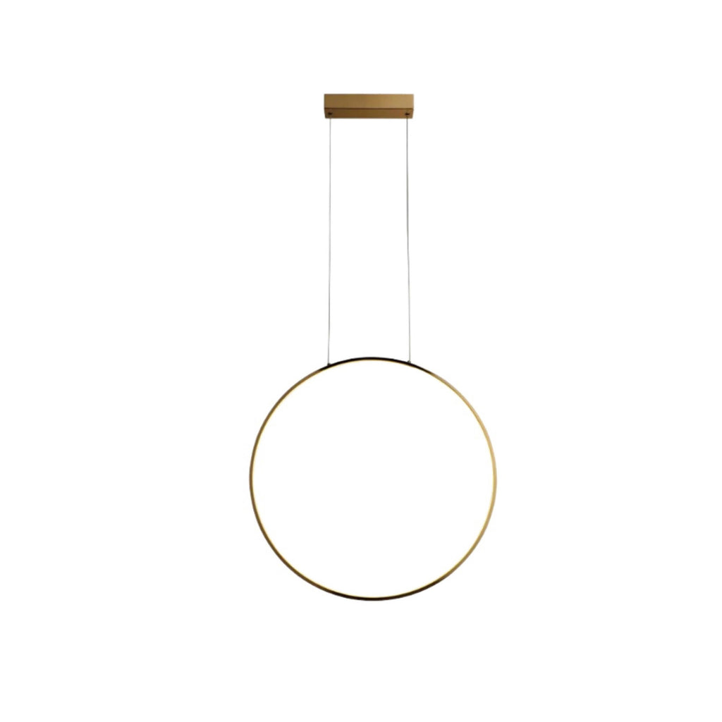 Lampa wisząca Mirror S złota IP44 LED CCT