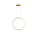 Lampa wisząca Mirror S złota IP44 LED CCT