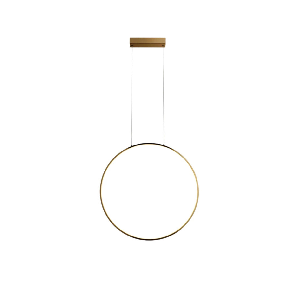 Lampa wisząca Mirror S złota IP44 LED CCT