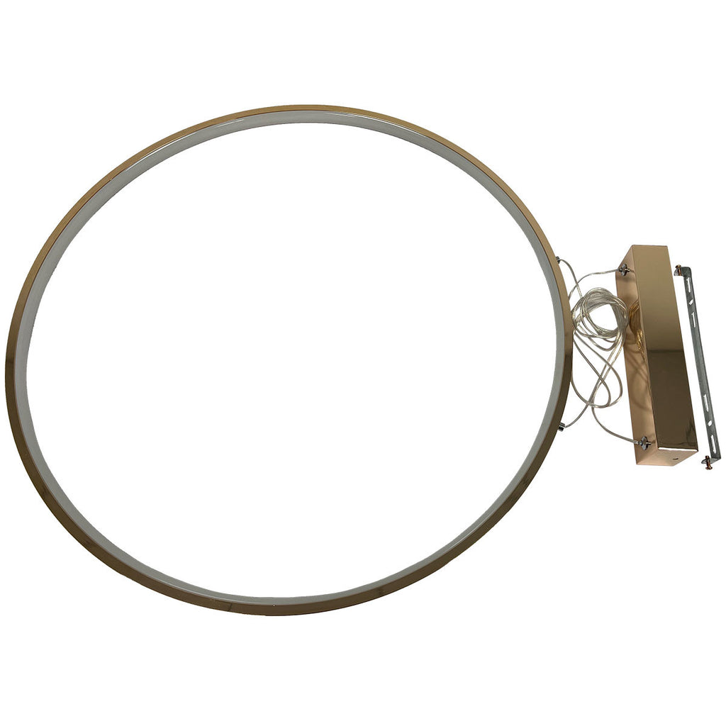 Lampa wisząca Mirror S złota IP44 LED CCT