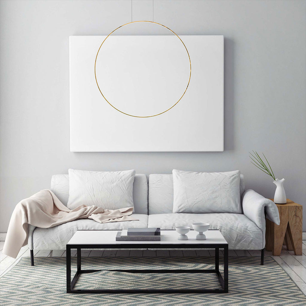 Lampa wisząca Mirror S złota IP44 LED CCT