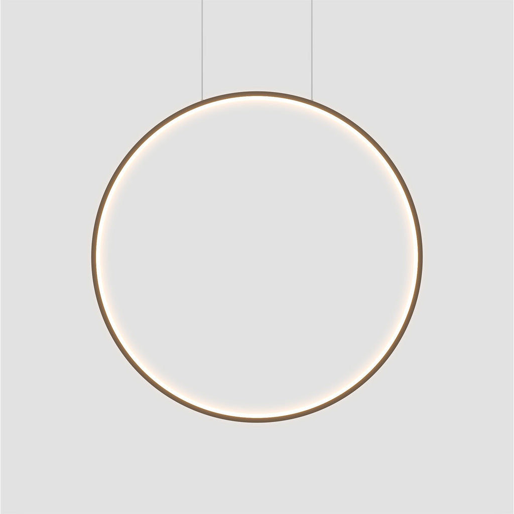 Lampa wisząca Mirror czarna LED CCT