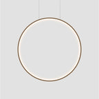 Lampa wisząca Mirror czarna LED CCT