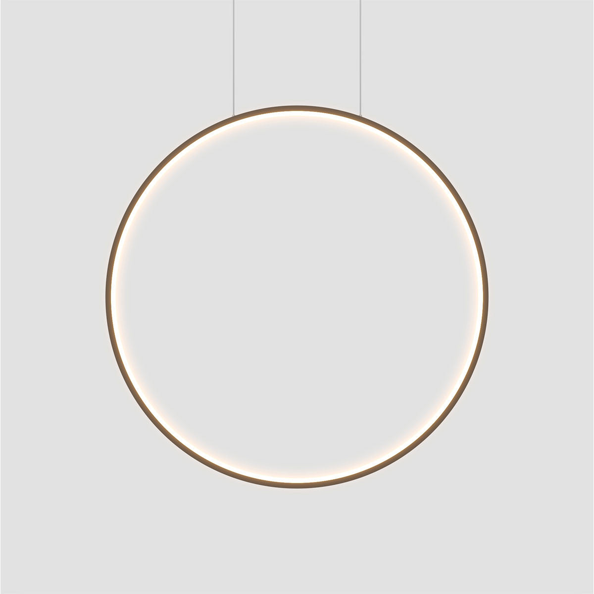 Lampa wisząca Mirror czarna LED CCT
