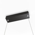Lampa wisząca Mirror czarna LED CCT