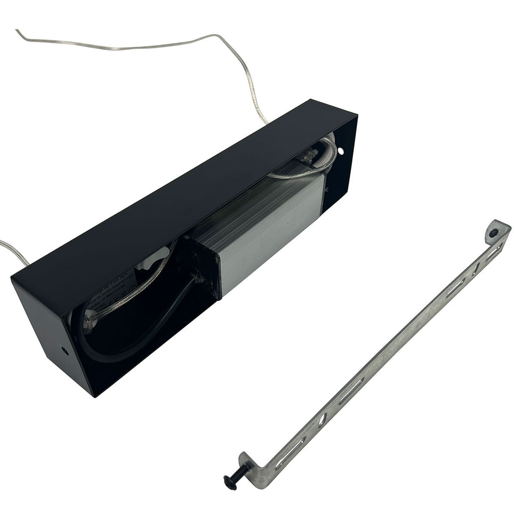 Lampa wisząca Mirror czarna LED CCT