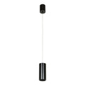 Lampa wisząca Moldes Big szer. 8,5cm 12W LED barwa ciepła 3000K | biały/szary