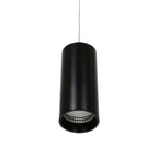 Lampa wisząca Moldes Big szer. 8,5cm 12W LED barwa neutralna 4000K | czarny