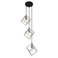 Lampa wisząca Morestel wys. cał. 121cm E27 | czarny/złoty